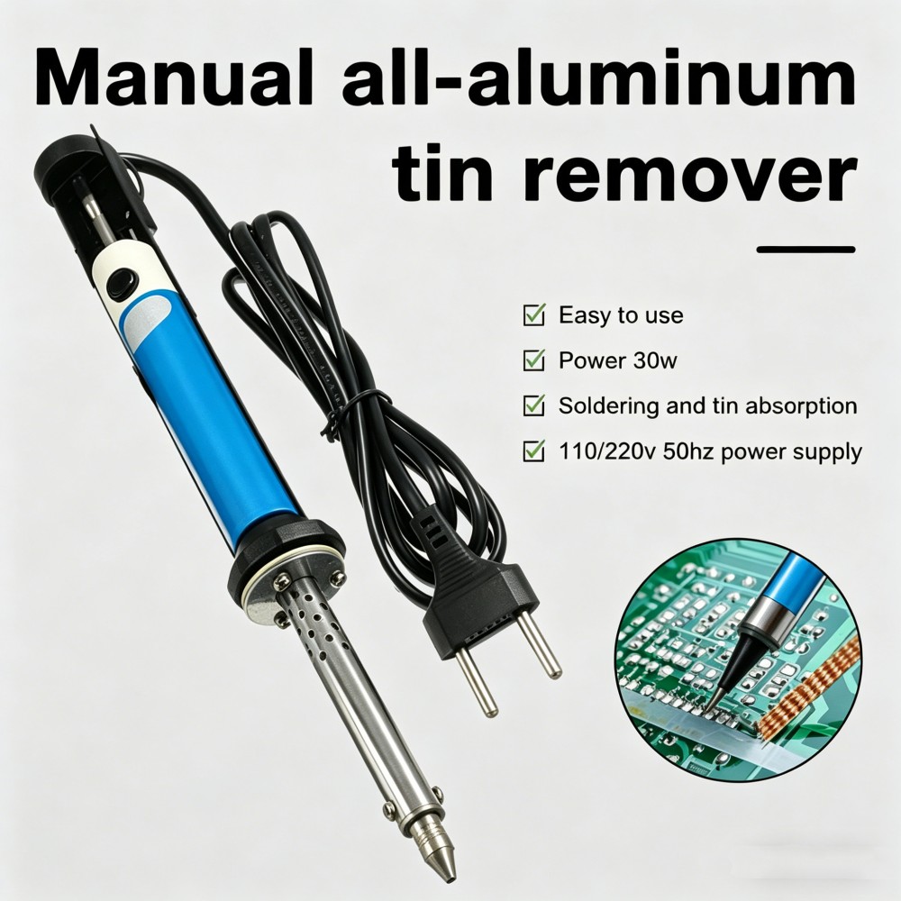 AC 220V Soldering Iron Electri - огляд і ціна Desoldering Pump Electric Vacuum Station