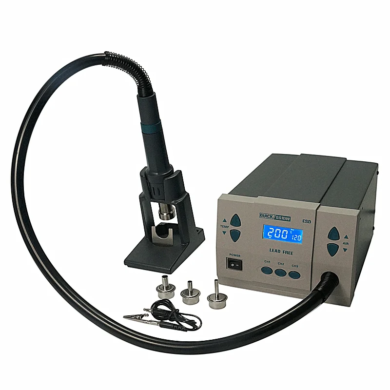 Original 1000W    QUICK 861DW  - огляд і ціна Hot Air Rework Station 861Dw