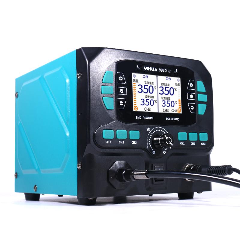 YIHUA 992D-II 2 In 1 LCD Displ - огляд і ціна C210 Precision Soldering Station