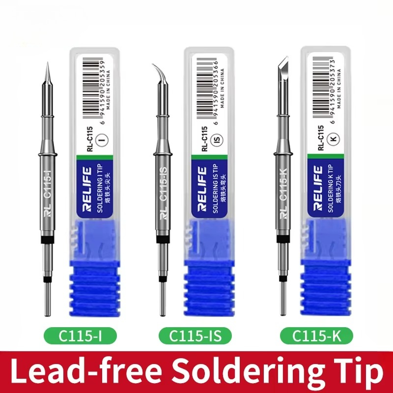 RELIFE C115-K/I/IS Nano-level  - огляд і ціна C115 Nano Soldering Iron Station